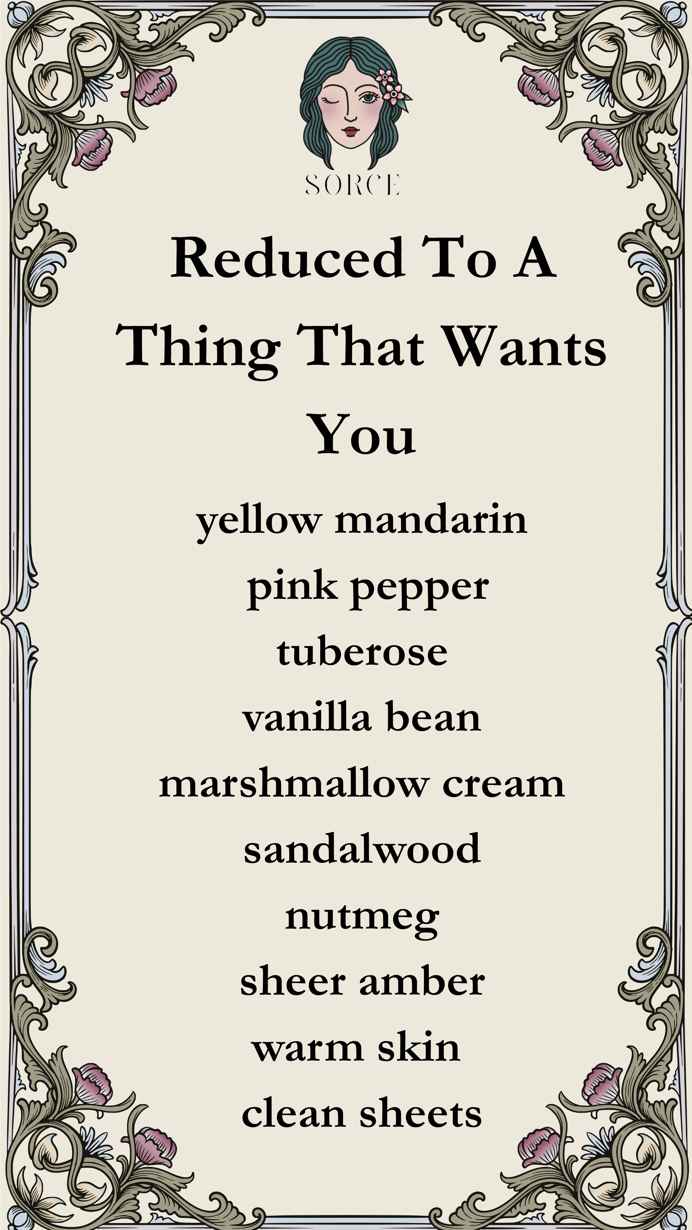 Reduced to a Thing That Wants You Extrait de Parfum - Special Order