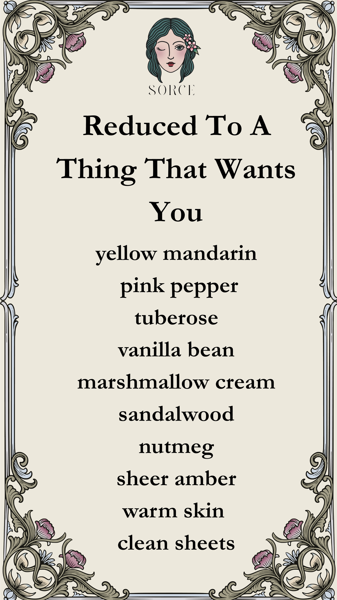 Reduced to a Thing That Wants You Extrait de Parfum - Special Order