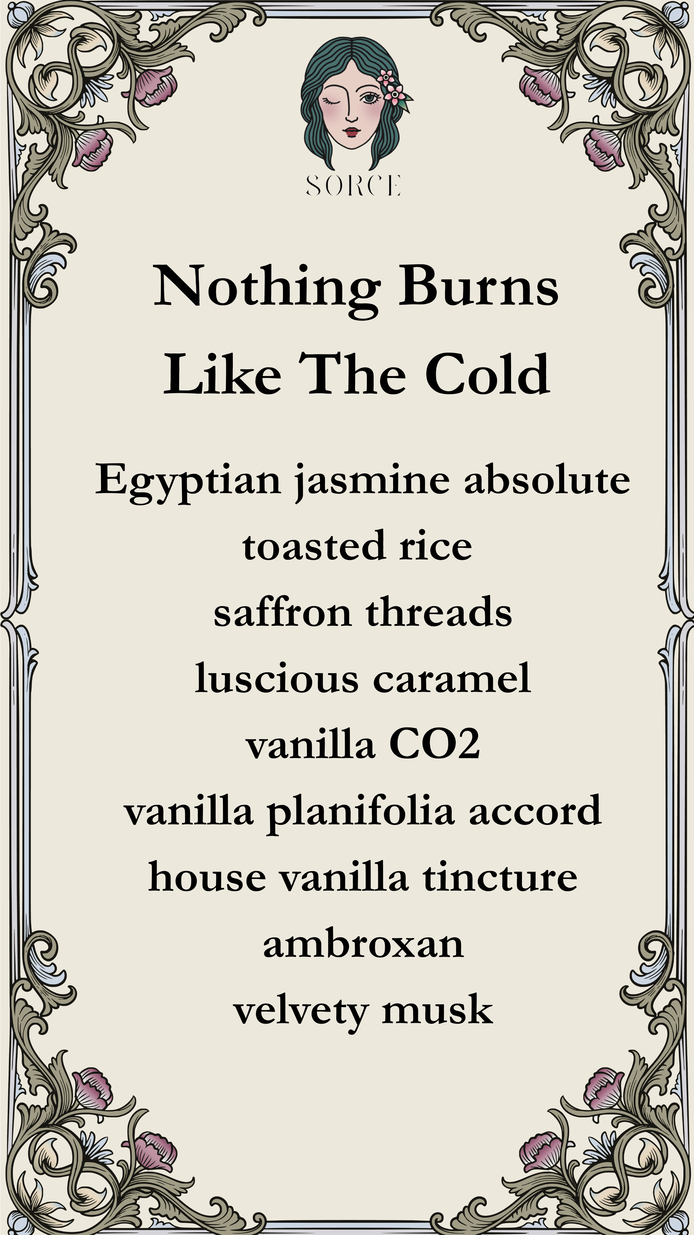 Nothing Burns Like the Cold Extrait de Parfum - Special Order