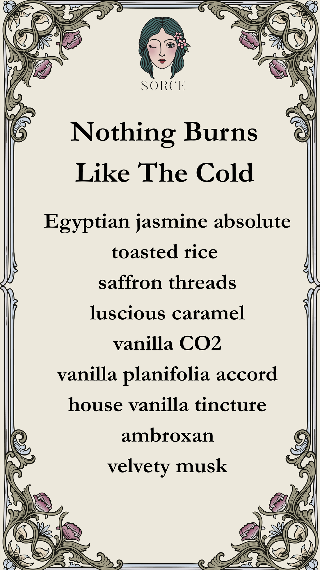 Nothing Burns Like the Cold Extrait de Parfum - Special Order